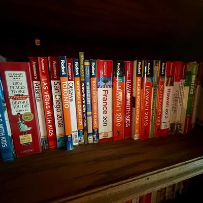 TRAVEL BOOK LOT