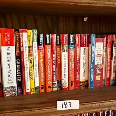 TRAVEL BOOK LOT