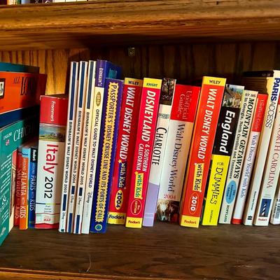 TRAVEL BOOK LOT