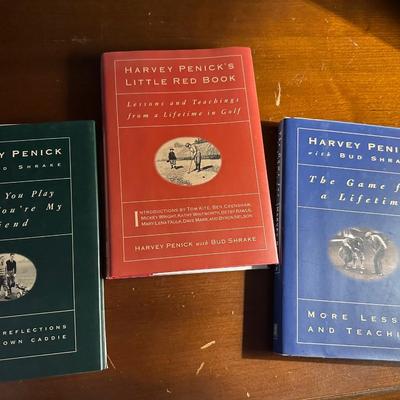 GOLF BOOK LOT