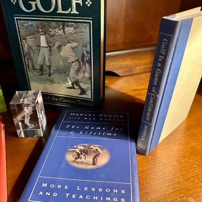 GOLF BOOK LOT