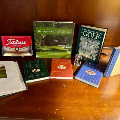 GOLF BOOK LOT