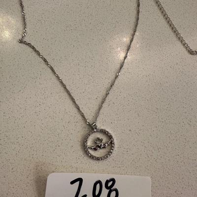 GLENCARA SILVER NECKLACE