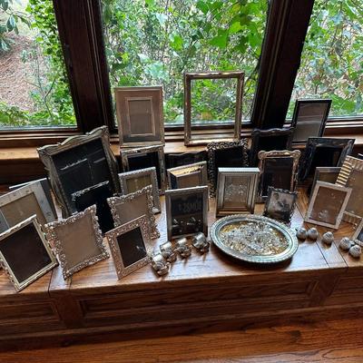 SILVER PICTURE FRAME LOT