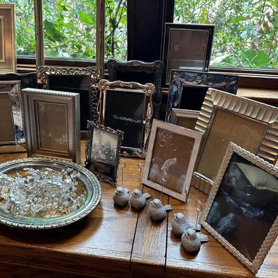 SILVER PICTURE FRAME LOT