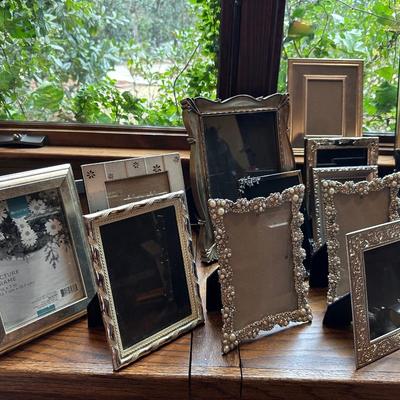 SILVER PICTURE FRAME LOT