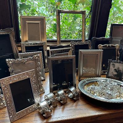 SILVER PICTURE FRAME LOT