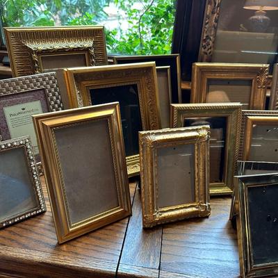 GOLD PICTURE FRAME LOT