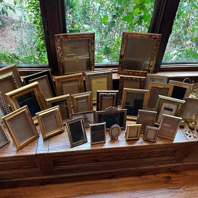 GOLD PICTURE FRAME LOT