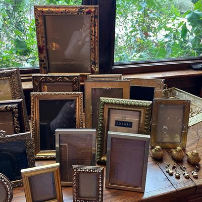 GOLD PICTURE FRAME LOT