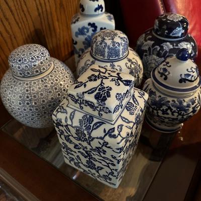 BLUE WHITE DÉCOR LOT