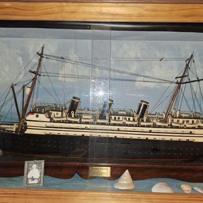 "Coastal Steamer" Model Ship