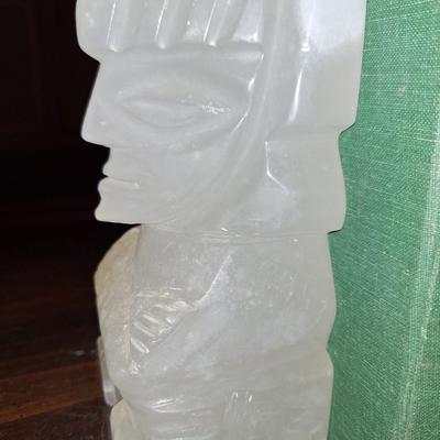 Carved Figures Bookends