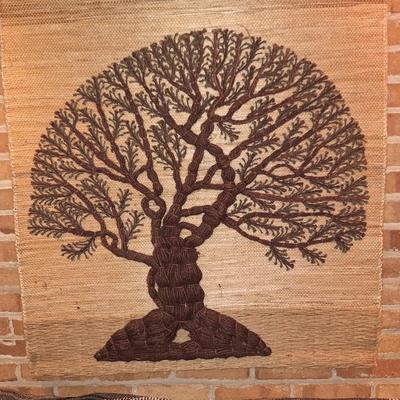 Woven Tree Wall Art