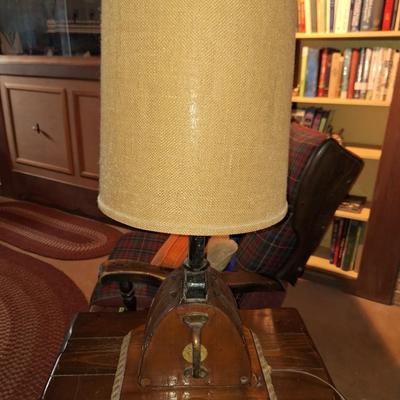 2 Ship Pulley Lamps