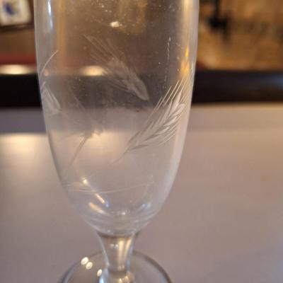 "Wheat LEaf" Glass