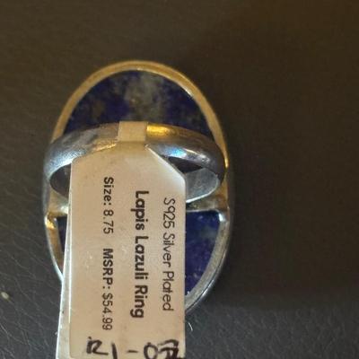LARGE Lapis Lazuli Ring NWT $54.99 size 8.75