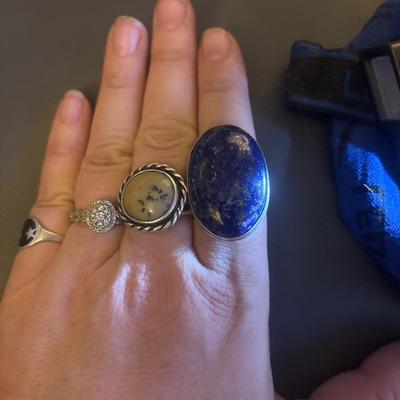LARGE Lapis Lazuli Ring NWT $54.99 size 8.75
