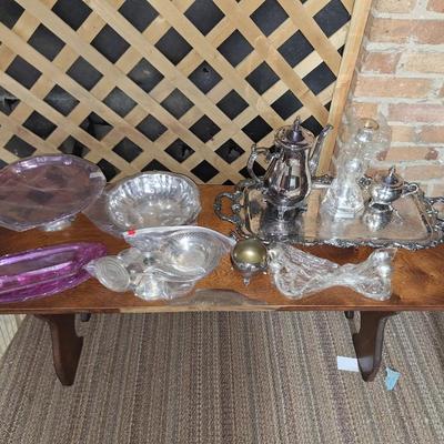 15 pc Silver plated set