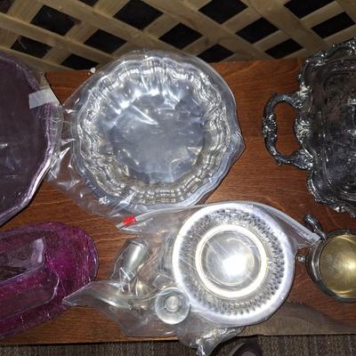 15 pc Silver plated set