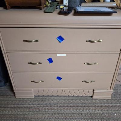 Tan Dresser