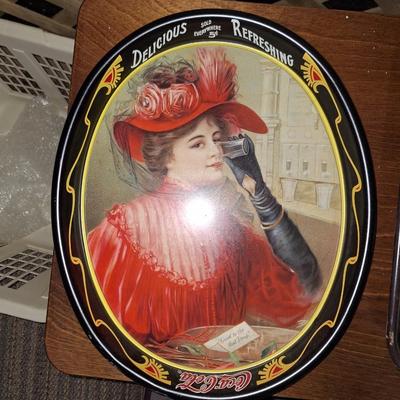 3pc Coca-Cola tray lot
