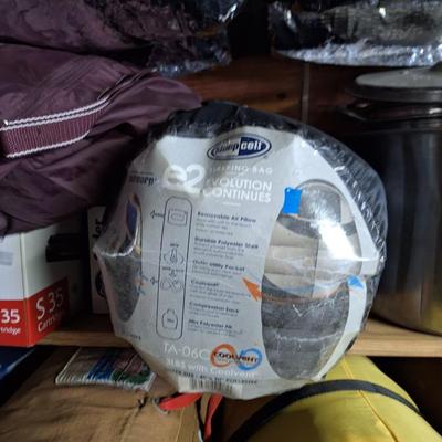 4 sleeping bags