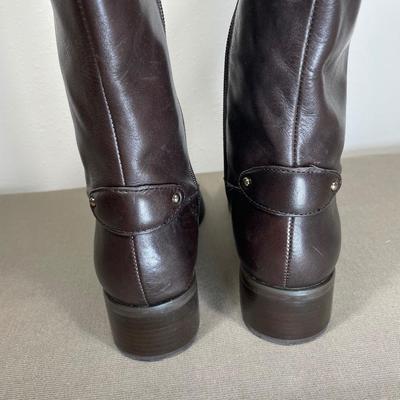 Etienne Aigner Tall Leather Boots 9.5