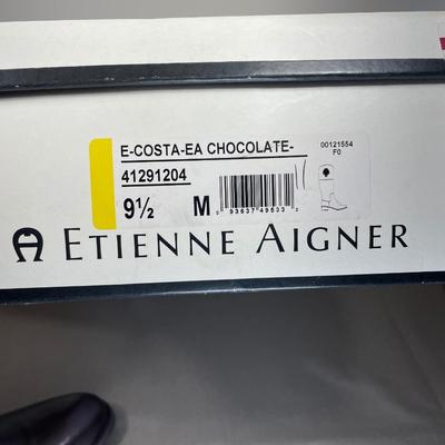 Etienne Aigner Tall Leather Boots 9.5