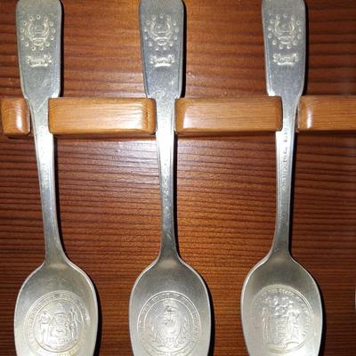 Original 13 State Spoons