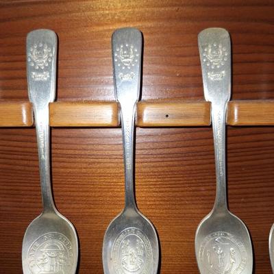 Sale Photo Thumbnail #554: Original 13 State Spoons