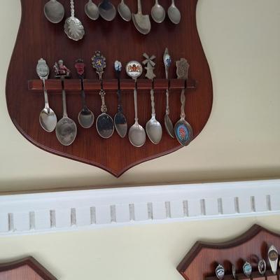 Shield spoon lot 3