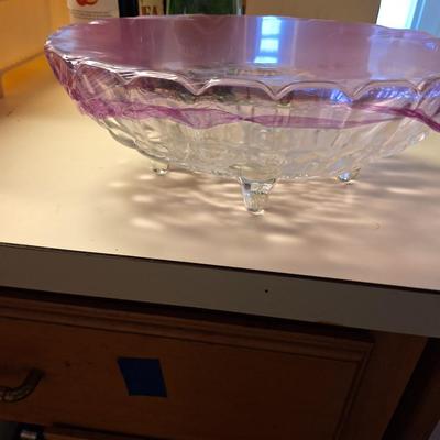 Footed Fruit bowl