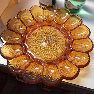 Indiana Glass Deviled Egg Tray