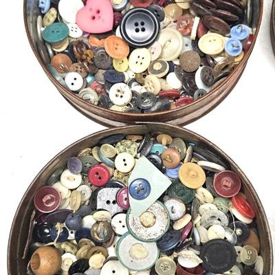 Vintage Button Lot