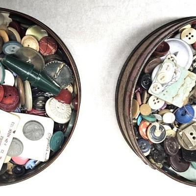 Vintage Button Lot