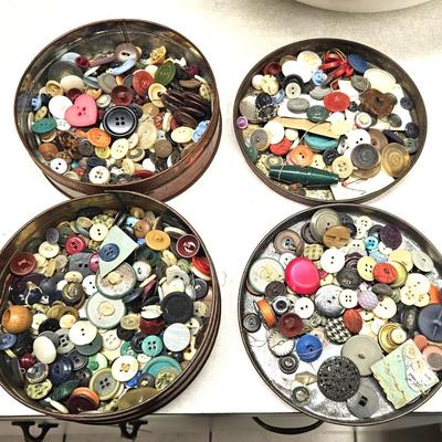 Vintage Button Lot