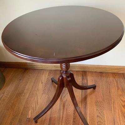 Round Occasional End Table