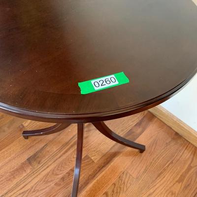 Round Occasional End Table