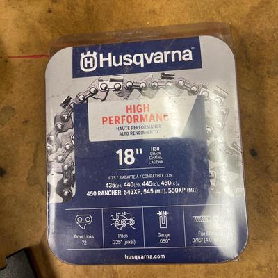 Husqvarna 18” Bar Chain Saw & Protective Gear (B1-MG)