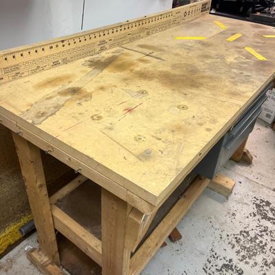 Handy Home Products Wooden Work Bench (B1-MG)
