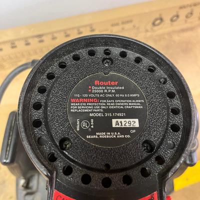 Craftsman Router & Belt Sander (B1-MG)