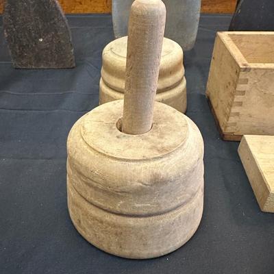 Butter Molds & Antique Irons