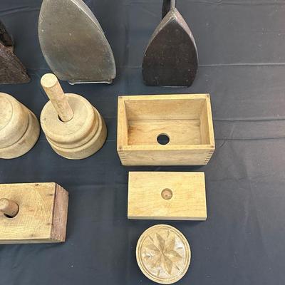 Butter Molds & Antique Irons