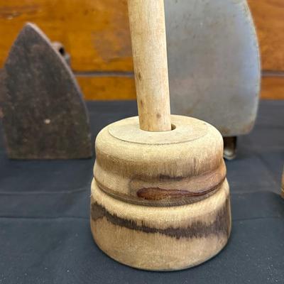 Butter Molds & Antique Irons