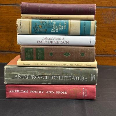 Vintage Books Covering Literature and Poetry