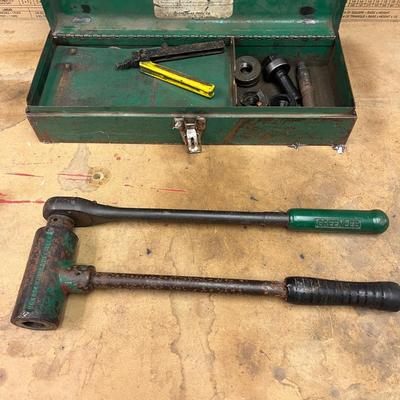 Greenlee Ratchet Knockout Punch Driver (B1-MG)