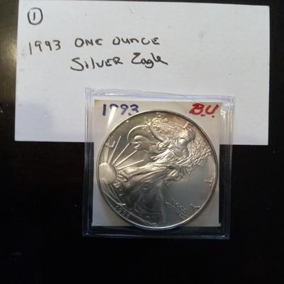 1993 1 ounce Silver Eagle