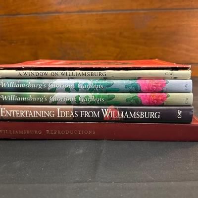Collection of Books about Williamsburg