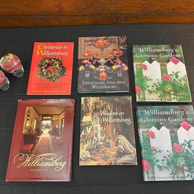 Collection of Books about Williamsburg